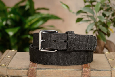 Black Elephant Belt - Bullhide Belts