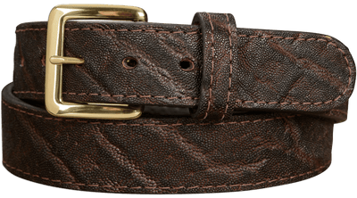 Dark Brown Elephant Belt - Bullhide Belts