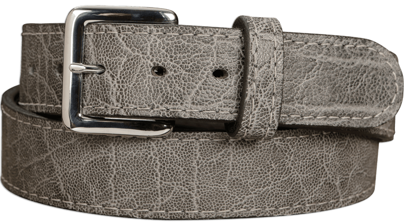 Charcoal Gray Elephant Belt - Bullhide Belts