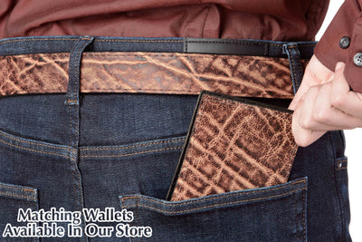 Rustic Brown Elephant Max Thickness Gun Belt - Bullhide Belts