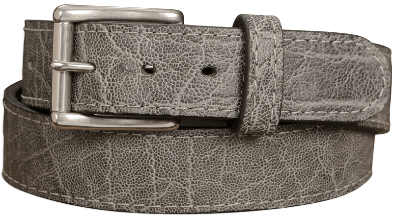 Charcoal Gray Elephant Max Thickness Gun Belt - Bullhide Belts
