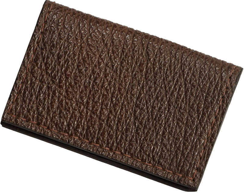 Brown Shark Credit Card & Business Card Wallet - Bullhide Belts