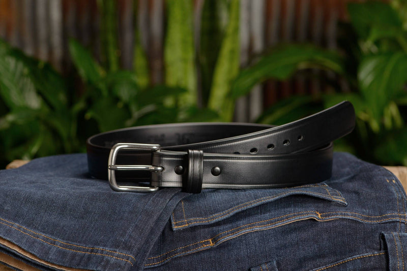 The Hercules Belt™ -  Black Max Thick With Stainless Buckle 1.50" (H520BK) - Bullhide Belts