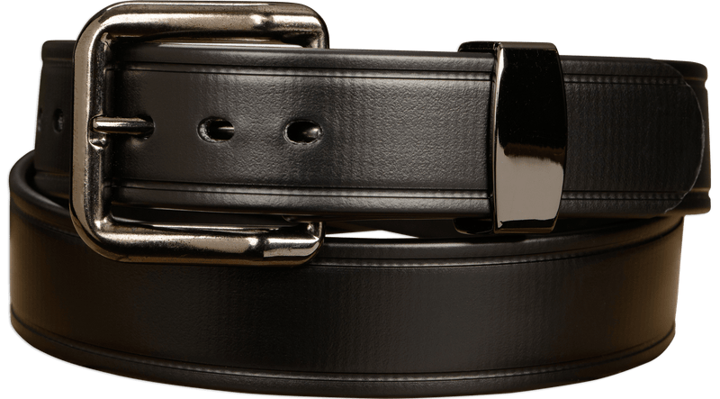 The Hercules Belt™ -  Black Max Thick With Gunmetal Buckle And Keeper 1.50" (H560BK) - Bullhide Belts