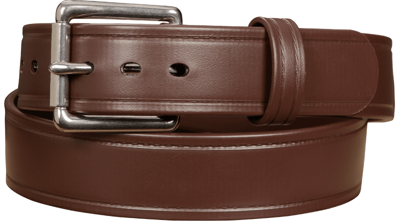 The Hercules Belt™ -  Brown Max Thick With Stainless Buckle 1.50" (H500BR) - Bullhide Belts