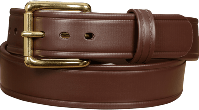 The Hercules Belt™ -  Brown Max Thick With Brass Buckle 1.50" (H505BR) - Bullhide Belts