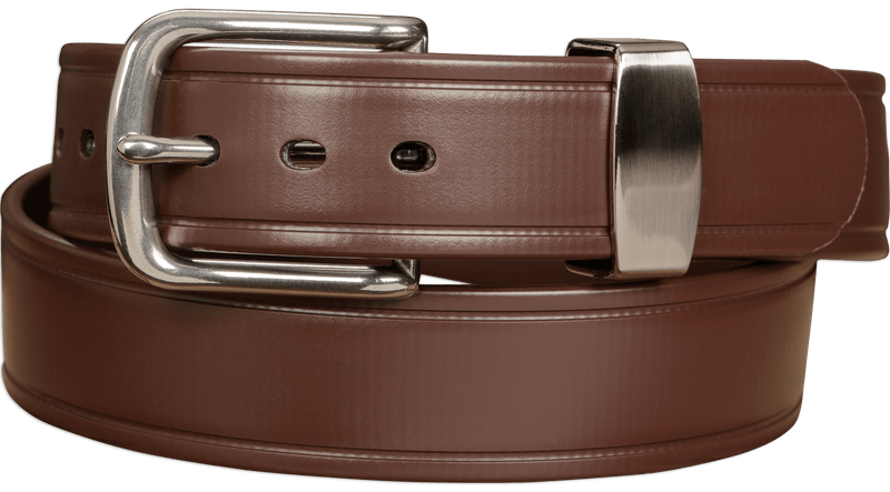 The Hercules Belt™ -  Brown Max Thick With Stainless Buckle And Keeper 1.50" (H530BR) - Bullhide Belts