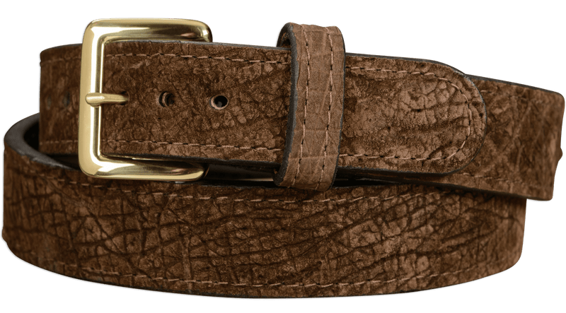 Brown Hippopotamus Belt - Bullhide Belts