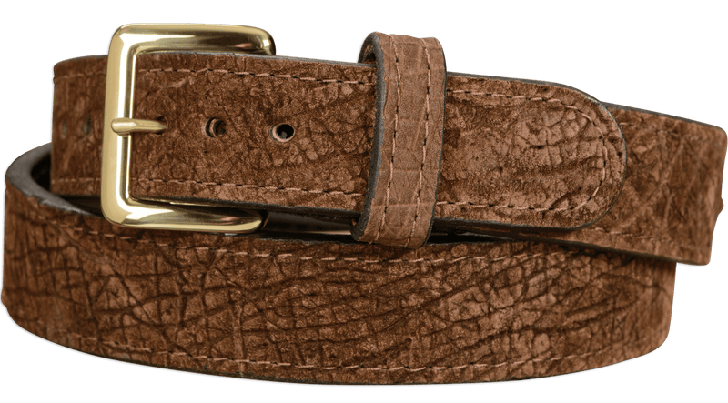 Tan Hippopotamus Belt - Bullhide Belts