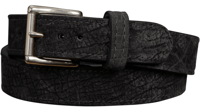 Black Hippopotamus Max Thickness Gun Belt - Bullhide Belts