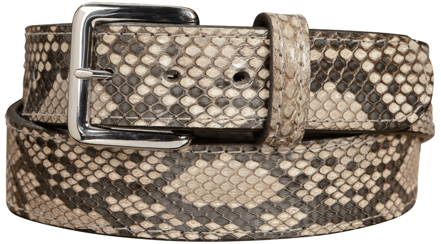 Snakeskin Belts for Men Python Leather Belts BullhideBelts
