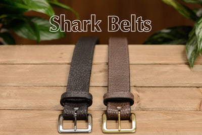 Brown Shark Belt - Bullhide Belts