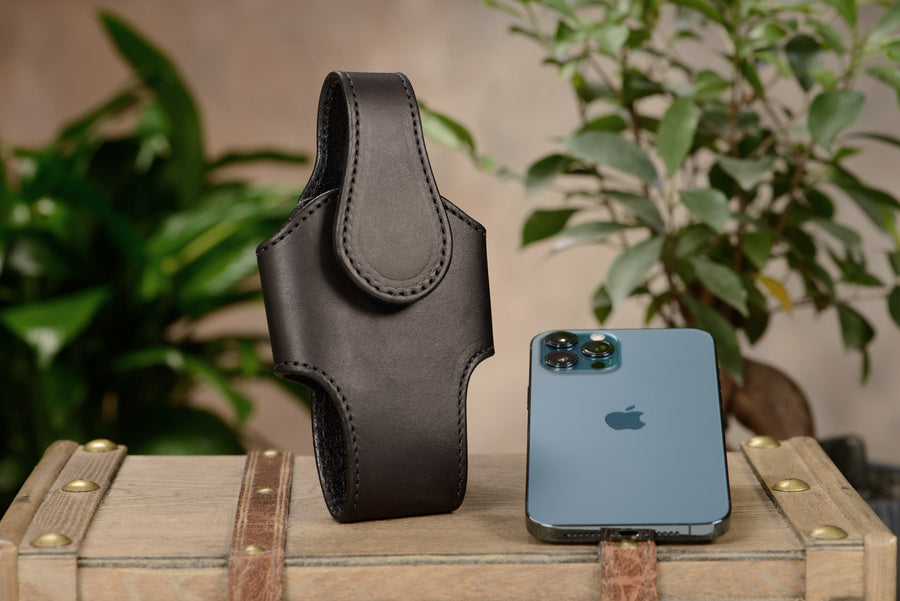 Belt Case Cover Vertical with Card Holder Leather & Nylon for DFV mobile - Belt  Case Cover Belt Case Cover Vertical with Card Holder Leather &amp; Nylon for