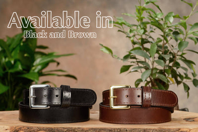 Black Water Buffalo Belt - Bullhide Belts