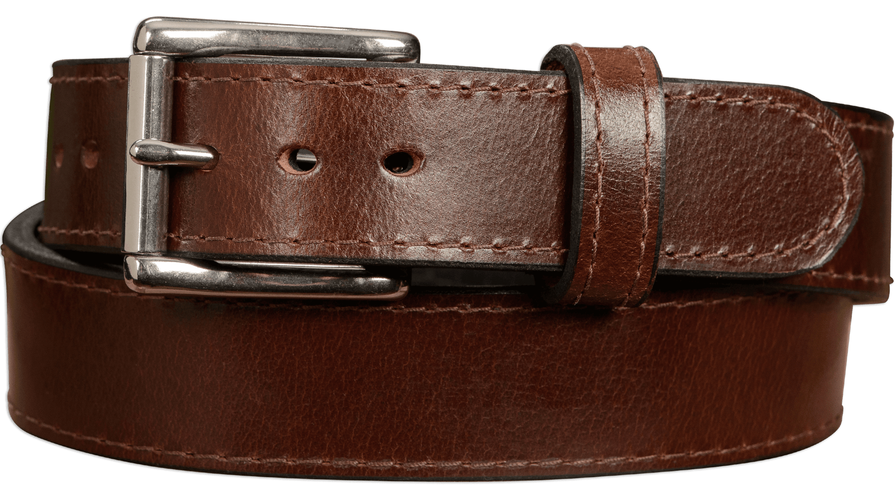 Badlands Russet Buffalo Leather Belt